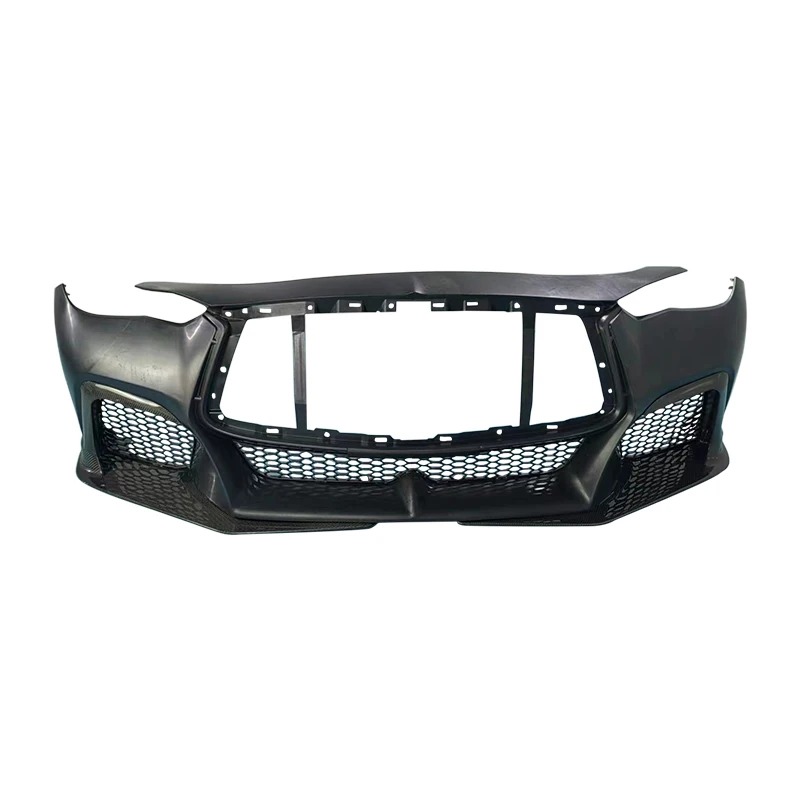 Project Black S Concept New Carbon Fiber Front Bumper and Lip Body Kit PP Material for  Q60